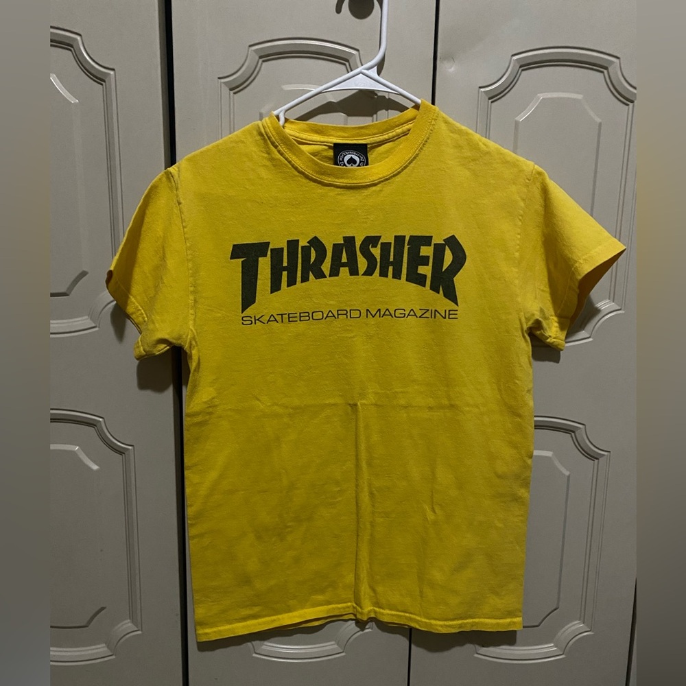 Thrasher Yellow Tee